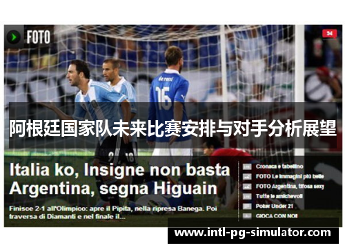 阿根廷国家队未来比赛安排与对手分析展望